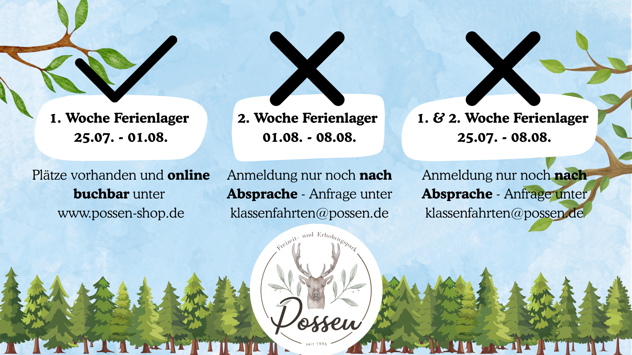 2026 | 1 Woche Ferienlager | 01.08.2026 - 08.08.2026